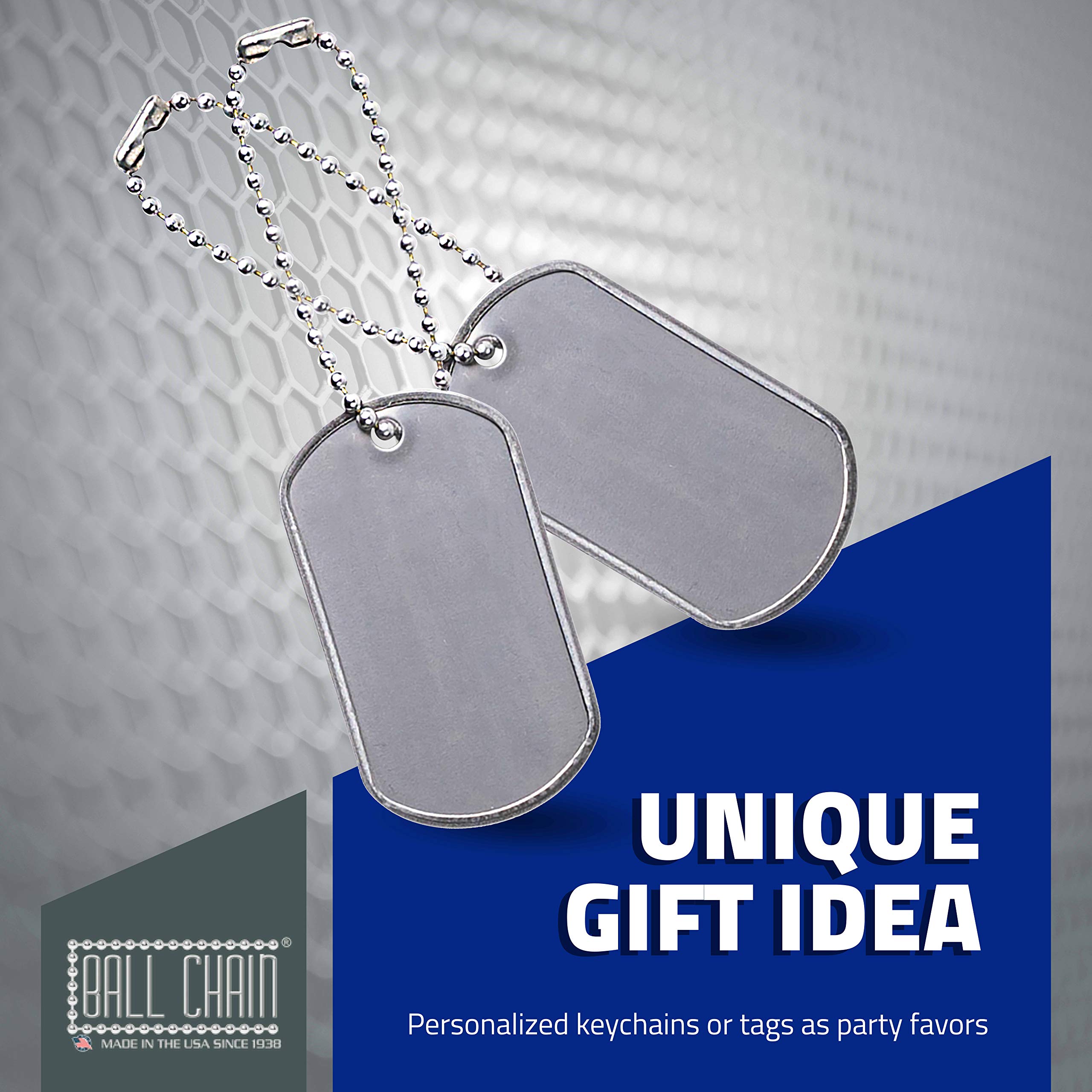 Amazon.co.jp: ボールチェーン 4.5インチ ナンバー3 アルミ